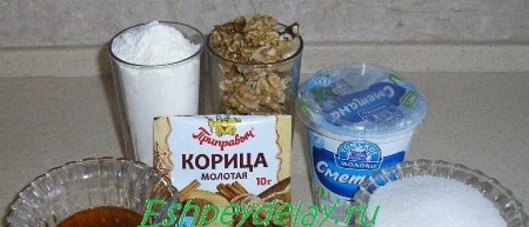 Простые рецепты ореховых трубочек Трубочки с ореховой начинкой грузия