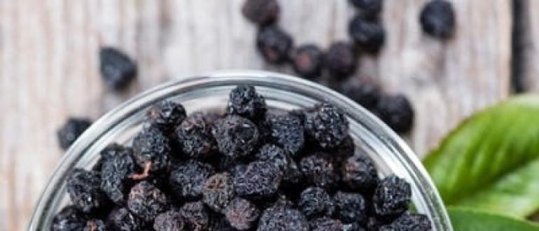 Черноплодная рябина на зиму ‒ лучшие рецепты с подробным описанием Что готовят из черноплодки