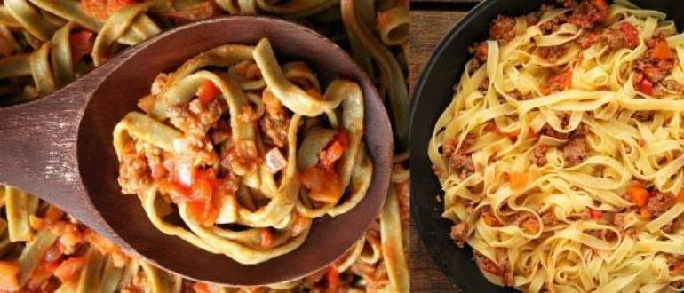 Спагетти болоньезе: инструкции по приготовлению
