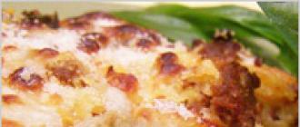 Potato casserole in the oven: recipes Cooking at home recipes with photos casserole