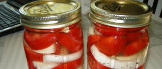 Tomatskivor för vintern - konservering enligt de bästa recepten!