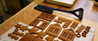 Gingerbread house recipe and design examples