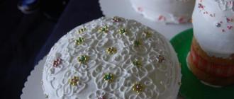 Πώς να διακοσμήσετε το Πασχαλινό κέικ με τα χέρια σας για το Πάσχα - βήμα προς βήμα μαθήματα