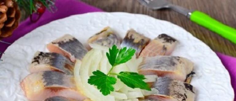 Гэртээ амттай бүхэл бүтэн herring-ийг янз бүрийн аргаар хэрхэн хурдан, зөв ​​даршилж авах вэ?