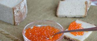 How to salt and where to use whitefish caviar