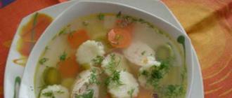 How to make dumplings and dumplings from potatoes and semolina for soup?