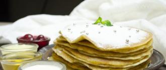 Ciasto na różne naleśniki od Władimira Mukhina Jak zrobić naleśniki z mąki