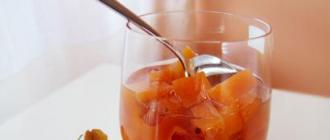 How to cook compote from frozen berries: cherries and apricots How to cook compote from frozen berries