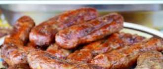 Bavarian sausages: composition and cooking recipes How to make Bavarian sausages at home