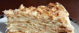 Kako brzo skuvati slojeve torte u tiganju Torta bez rerne u tepsiji