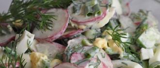 Rezept für Daikon-Karotten-Salat mit Foto Schritt für Schritt
