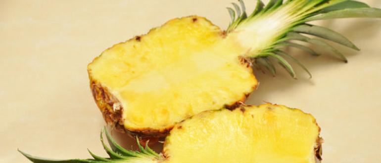 Fantastisk deilige reker med ananas