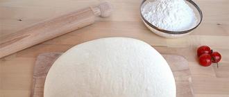 Pizza crusts: the fastest recipes How to make pizza crust