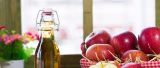 Ocet jabłkowy w domu: prosty przepis