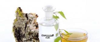 Birch sap - composition, beneficial properties and contraindications